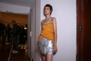 Backstage at Y/Project RTW Spring 2019