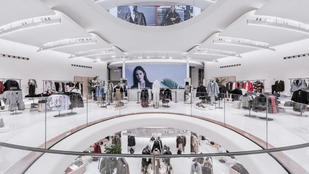 Zara's revamped flagship in Milan.