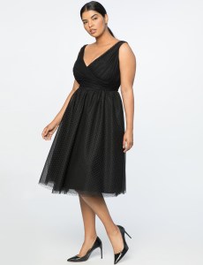 A holiday look from the Jason Wu x Eloquii capsule.