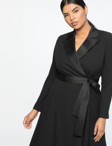 A holiday look from the Jason Wu x Eloquii capsule.