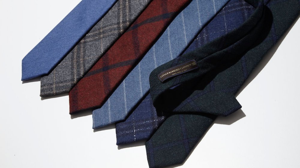 The Tie Bar capsule collection with Vitale Barberis