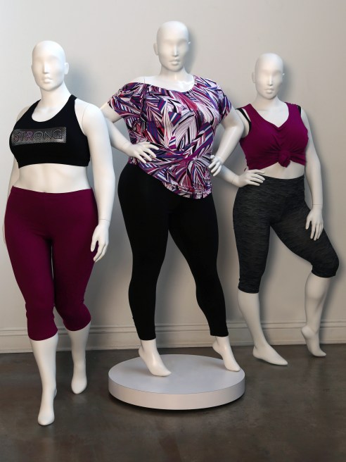Size Inclusive mannequins