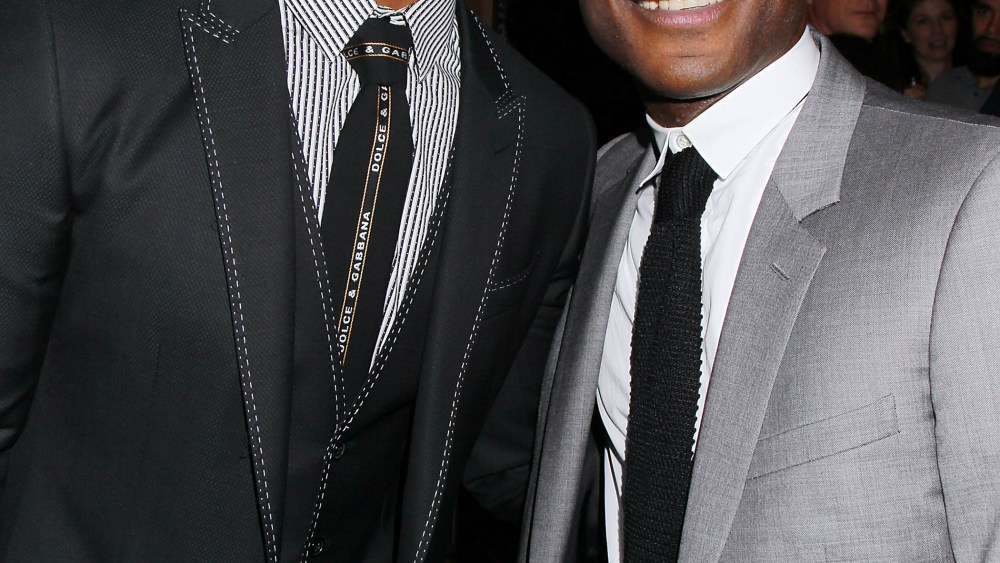 Stephan James and Barry Jenkins