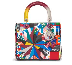 Dior Lady art bag designed by Polly Apfelbaum