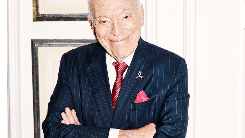 Leonard LauderLeonard Lauder Photographed by Weston Wells for WWD