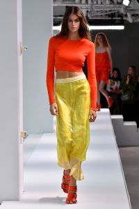 Kaia Gerber on the catwalkSies Marjan show, Runway, Spring Summer 2019, New York Fashion Week, USA - 09 Sep 2018
