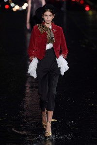 Kaia Gerber on the catwalkSaint Laurent show, Runway, Spring Summer 2019, Paris Fashion Week, France - 25 Sep 2018
