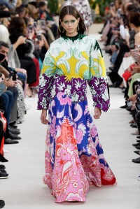 Kaia Gerber on the catwalkValentino show, Runway, Spring Summer 2019, Paris Fashion Week, France - 30 Sep 2018