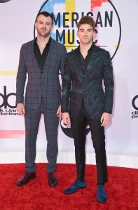 The Chainsmokers, Andrew Taggart and Alex PallAmerican Music Awards, Arrivals, Los Angeles, USA - 09 Oct 2018