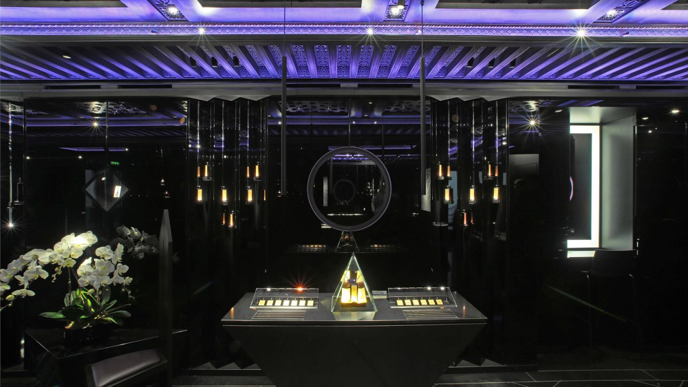 Inside the new Serge Lutens boutique.