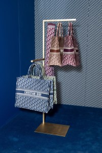 The Toile de Jouy filled Dior pop up shop.