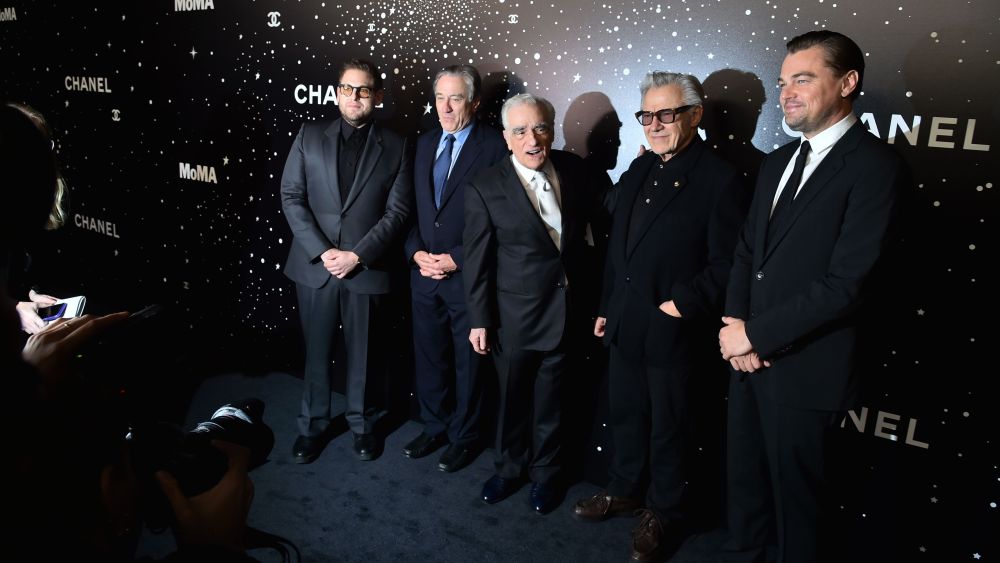 Jonah Hill, Robert DeNiro, Martin Scorsese, Harvey Keitel and Leonardo DiCaprioMuseum of Modern Art's 11th Annual Film Benefit presented by Chanel, Arrivals, New York, USA - 19 Nov 2018