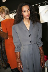 Backstage at Acne Studios RTW Fall 2019