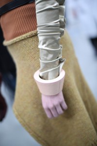 Backstage at Acne Studios RTW Fall 2019