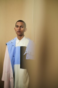 Backstage at jil Sander Men's Fall 2019