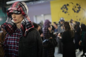 Backstage at Juun.J Men's Fall 2019