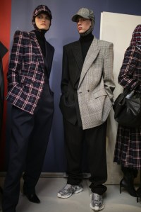 Backstage at Juun.J Men's Fall 2019