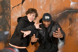 Timothée Chalamet and Virgil Abloh