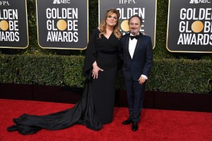 Caroline Aaron and Kevin Pollak, Golden Globes 2019