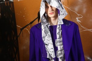 Backstage at Louis Vuitton men's Fall 2019