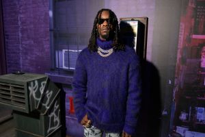 Offset in the front row Louis Vuitton show, Front Row, Fall Winter 2019, Paris Fashion Week Men's, France - 17 Jan 2019
