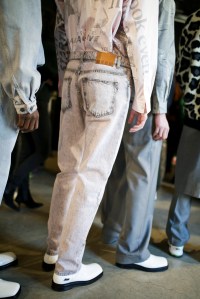 Backstage at MSGM Men's Fall 2019