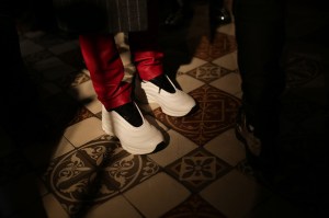 Backstage at Paul Smith Fall 2019