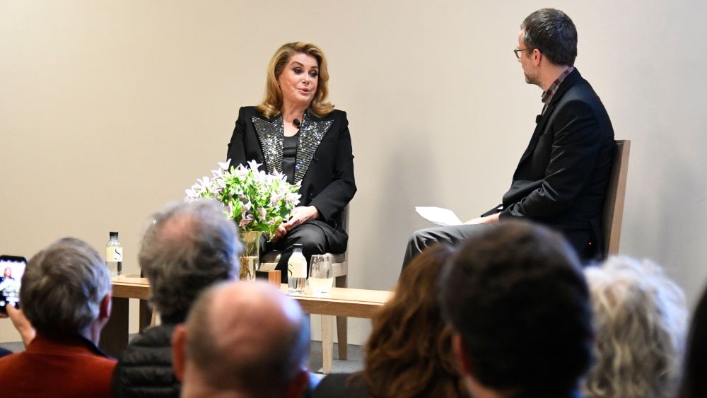 Catherine DeneuveCatherine Deneuve x YSL Pre-Auction cocktail event, Spring Summer 2019, Haute Couture Fashion Week, Paris, France - 21 Jan 2019