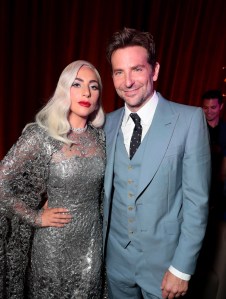 Lady Gaga in Givenchy and Bradley Cooper at the ÒA Star is BornÓ premiere in Los Angeles.