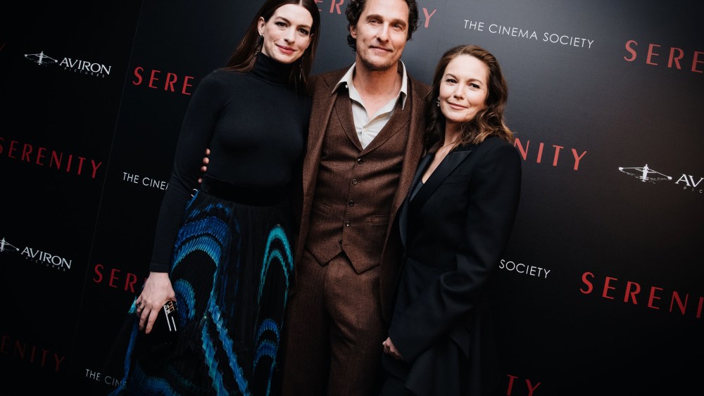 Anne Hathaway, Matthew McConaughey, and Diane Lane