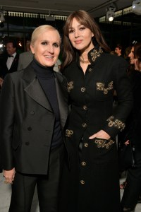Maria Grazia Chiuri and Monica Bellucci