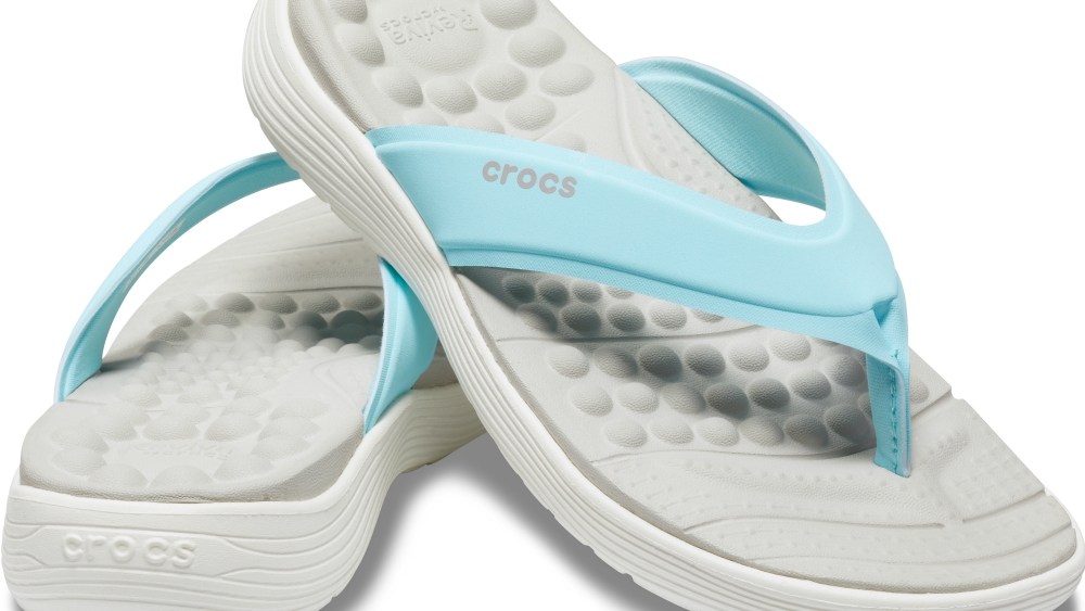 The Crocs Reviva sandal line