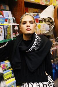 Backstage at Area RTW Fall 2019