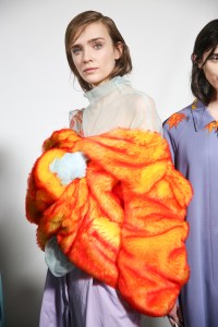 Backstage at Dries Van Noten RTW Fall 2019