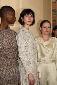 Backstage at  Lemaire  RTW Fall 2019