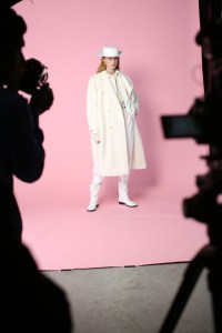 Backstage at Alberta Ferretti RTW Fall 2019