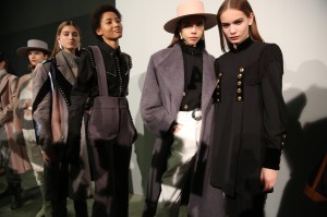 Backstage at Alberta Ferretti RTW Fall 2019