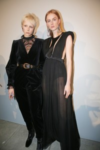 Backstage at Alberta Ferretti RTW Fall 2019