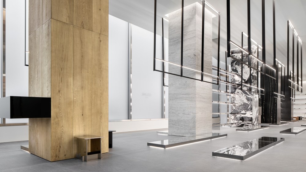 The new Celine flagship on Madison Avenue in Manhattan, designed by Hedi Slimane.
