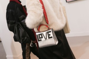 Street style at the Los Angeles Frieze Art Fair.