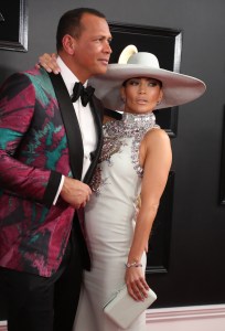Alex Rodriguez and Jennifer Lopez