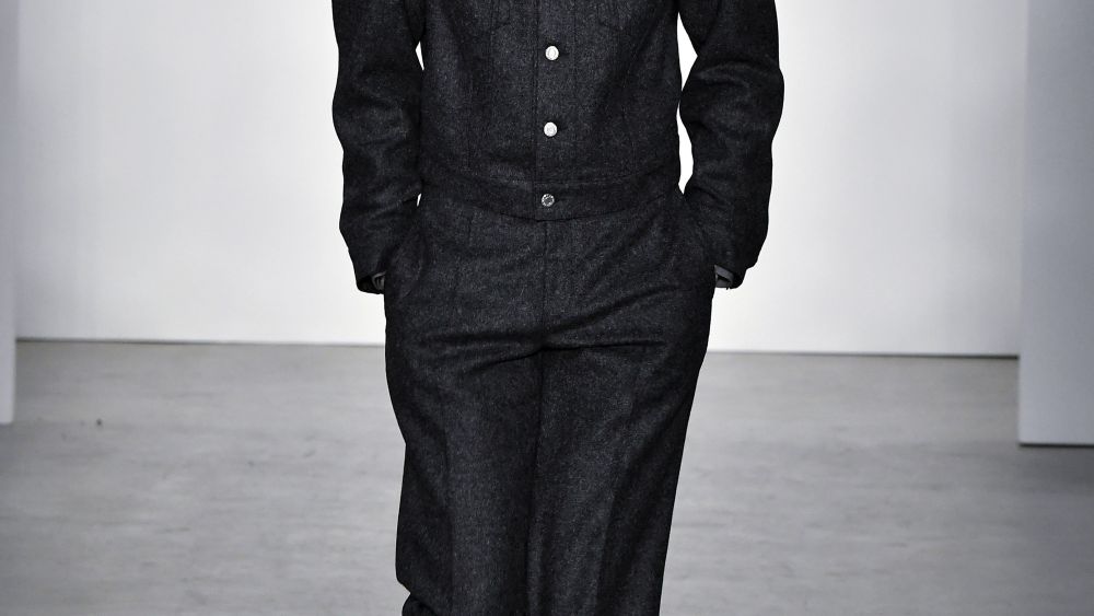 A look from Helmut Lang's fall 2019 collection.
