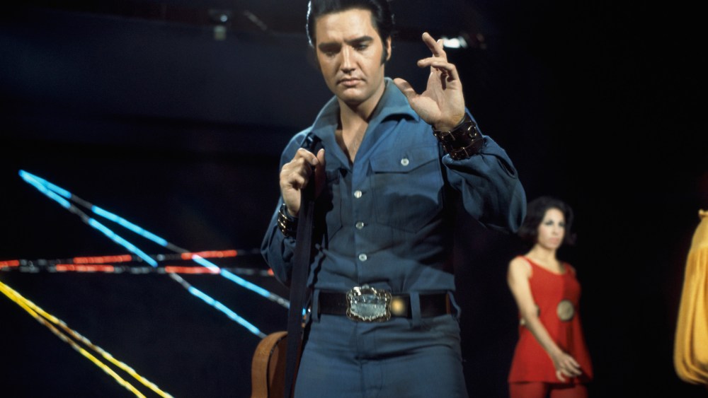 ""Fall 2019 drew style references from Elvis' 1968 Comeback Special and applied them to modern day dressing."" - Sally LaPointe""  Ñ Sally LaPointe