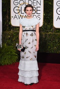 Keira Knightley
72nd Annual Golden Globe Awards, Arrivals, Los Angeles, America - 11 Jan 2015
WEARING CHANEL