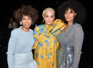 Kerry Washington, Rita Ora and Tracee Ellis Ross in the front rowMarc Jacobs show, Front Row, Fall Winter 2019, New York Fashion Week, USA - 13 Feb 2019