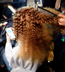 Backstage at Michael Kors RTW Fall 2019