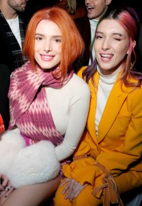 Bella Thorne and Dani Thorne in the front rowPrabal Gurung show, Front Row, Fall Winter 2019, New York Fashion Week, USA - 10 Feb 2019