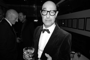 Stanley Tucci at the Dunhill pre-BAFTA party