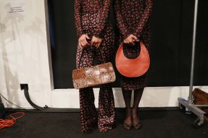 Backstage at Staud RTW Fall 2019