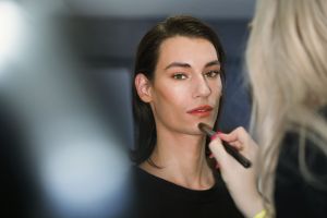 Backstage at Staud RTW Fall 2019